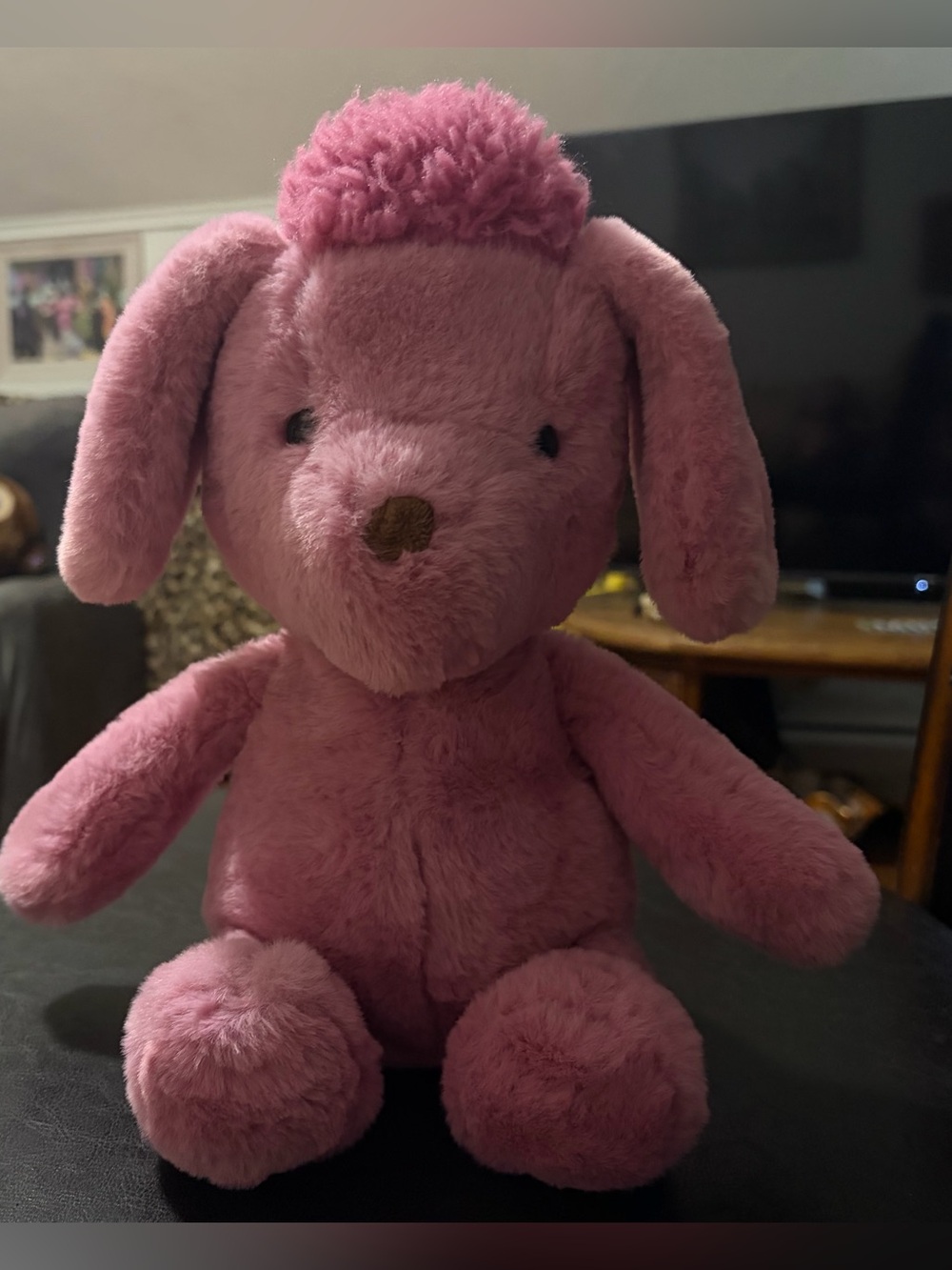 Animal Adventure Plush Pink Poodle dog Stuffed Animal - Soft Cuddly Kids Toy